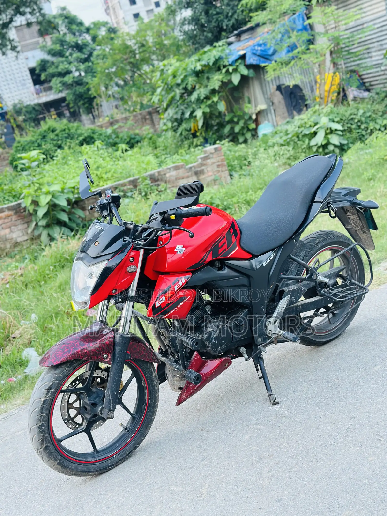 Suzuki Gixxer Monotone 2018 Red