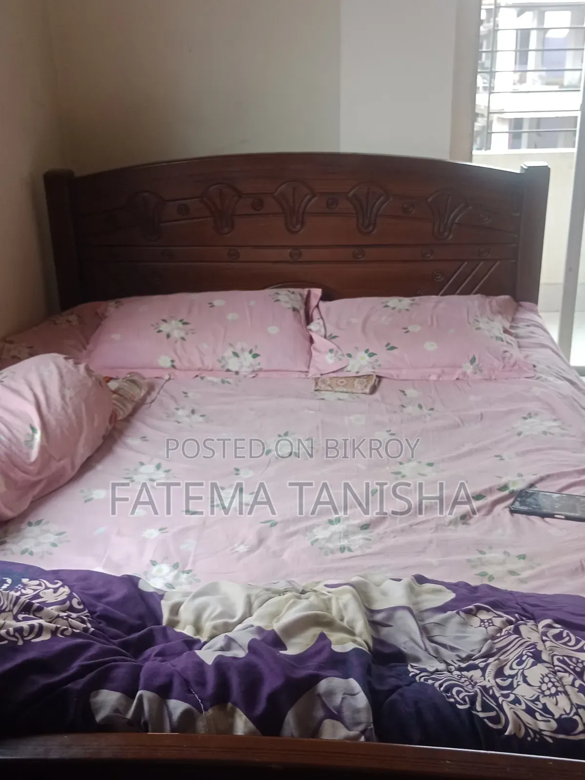 Malaysian Wood Bed