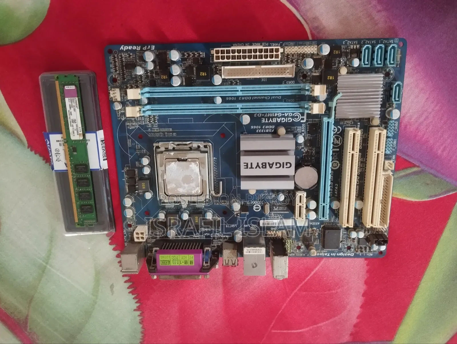 Computer Motherboard, Processor, Ram Sell