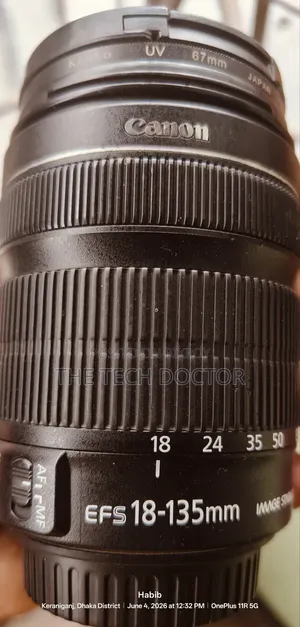 Canon Efs 18-135mm Lens