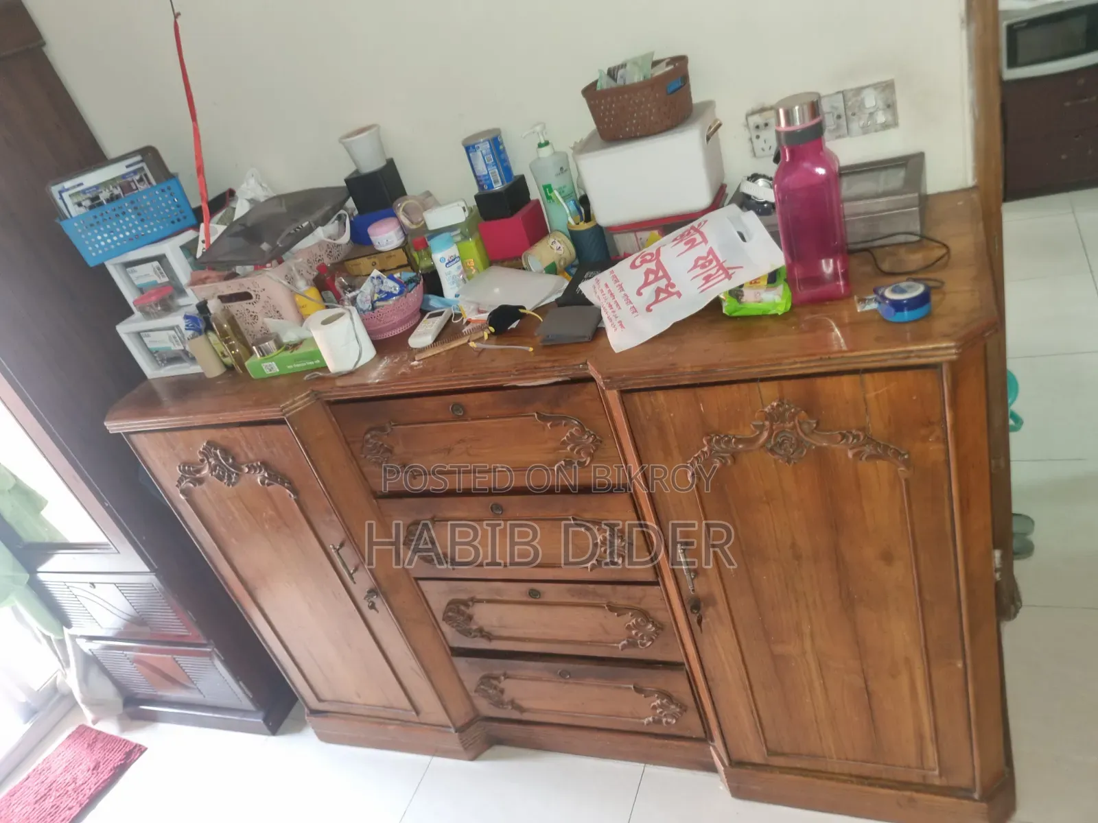 Teak Wood Wardrobe