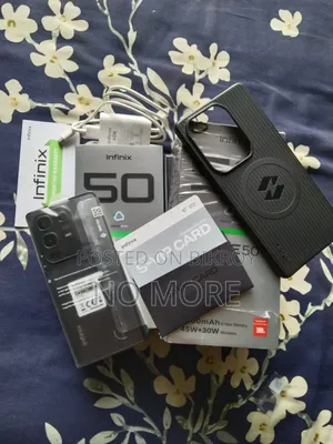 New Infinix Note 50 4G 256 GB Black