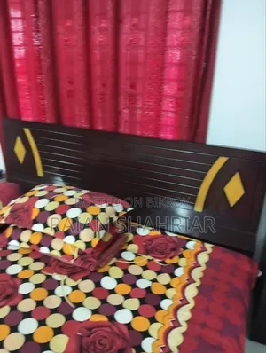 Full Bed Set (Bed, Mattress, Wardrobe)