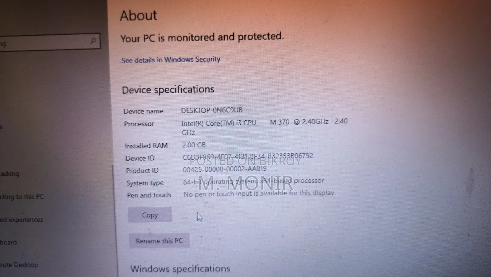 Laptop Acer Aspire 4741 2GB Intel Core I3 SSD 128GB