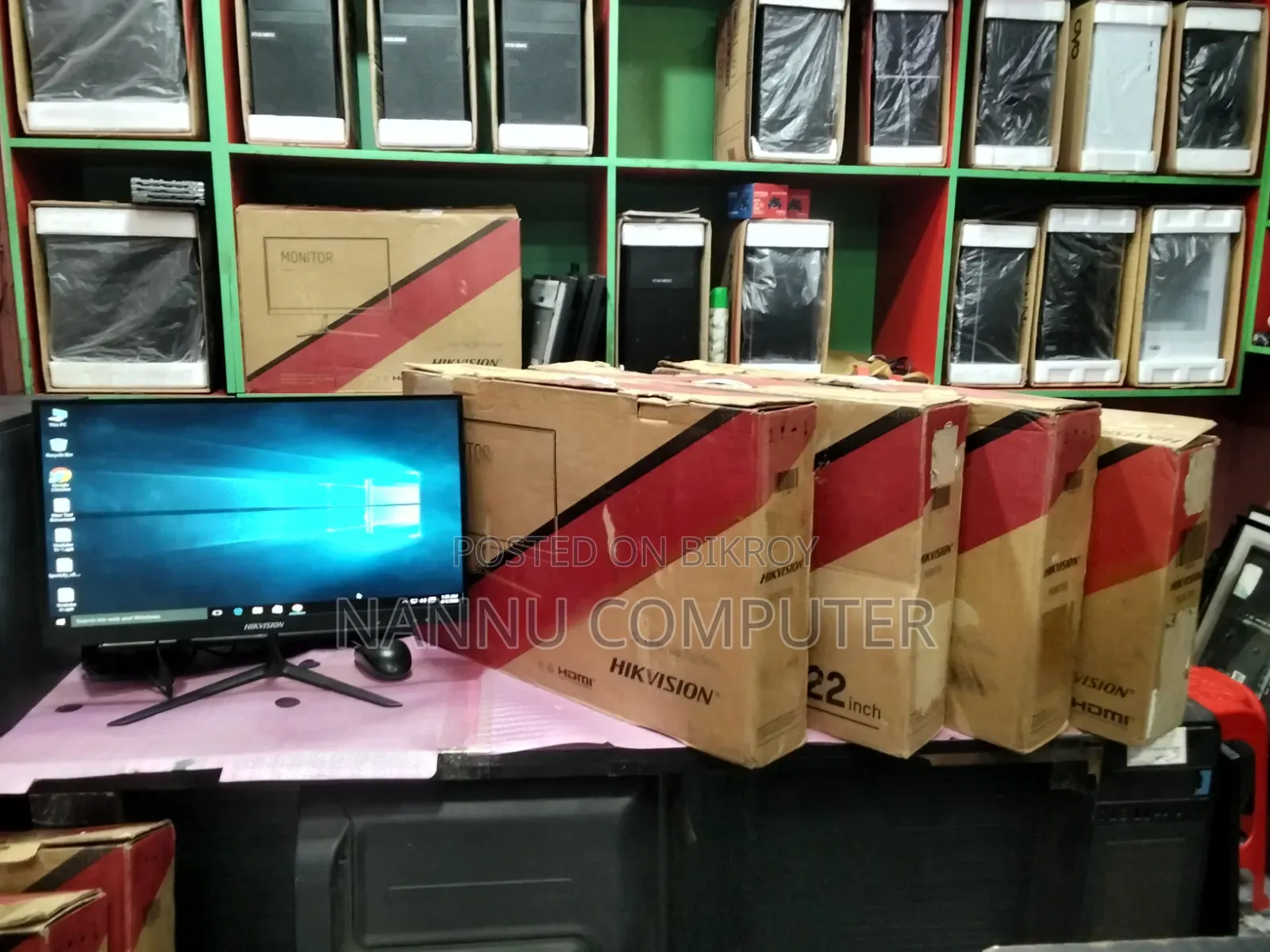 Hivision IPS LED Borderless 22" Monitor