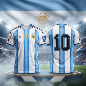 Argentina National Football Team Home Jersey - Iconic No. 10