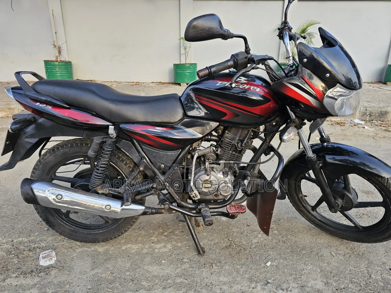 Bajaj Discover 125 2016 Black