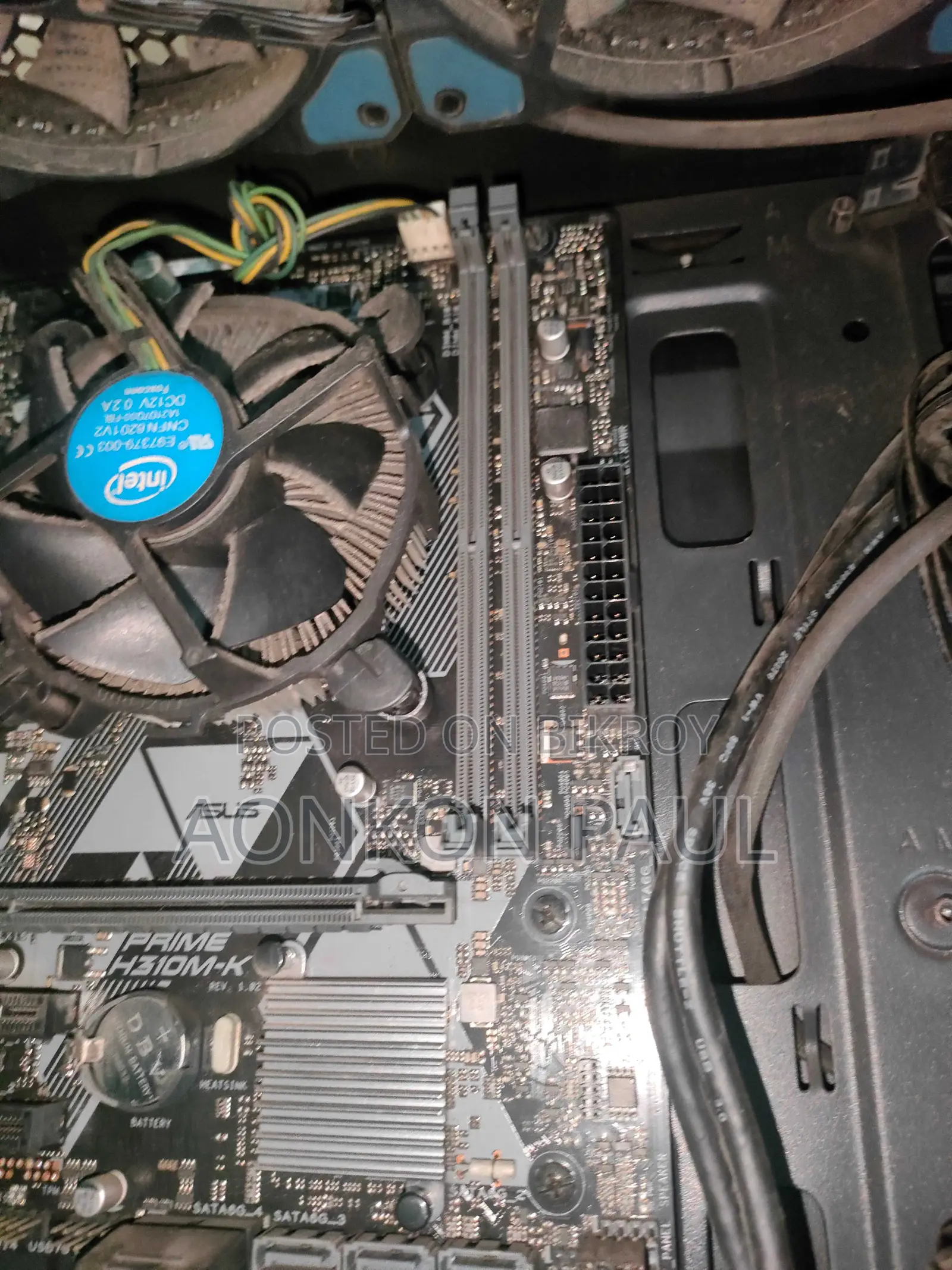 Ddr4 Ram 16gb, I3 8100, Asus H310mk Mb, Corsair Casing for Sell