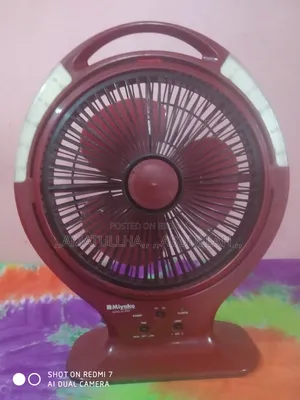 Rechargeable fan for sale.