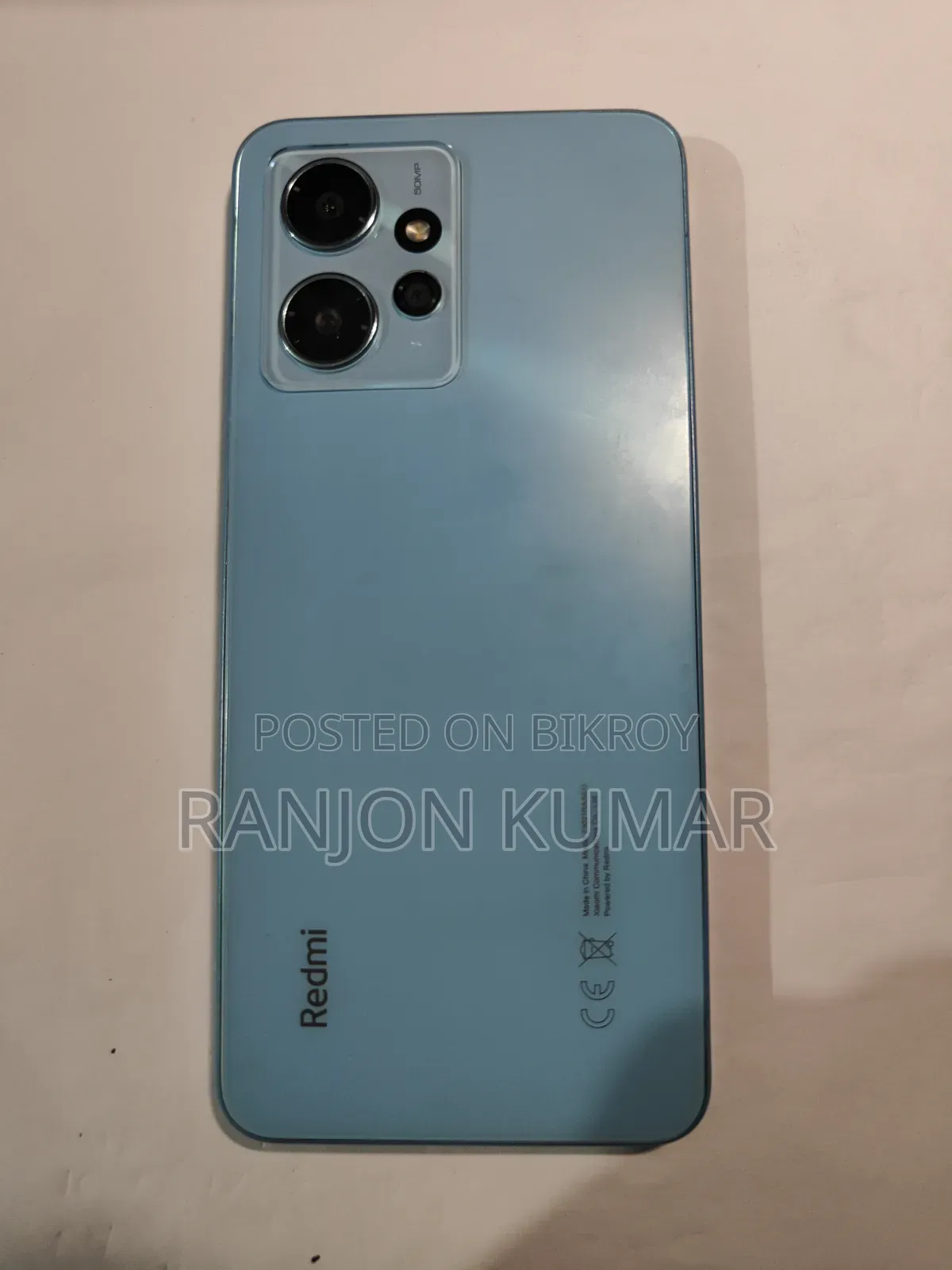 Xiaomi Redmi Note 12 4G 128 GB Blue