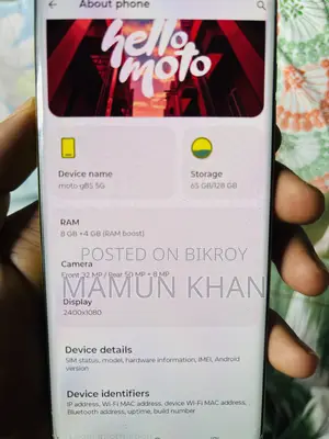 Motorola Moto G85 128 GB Orange
