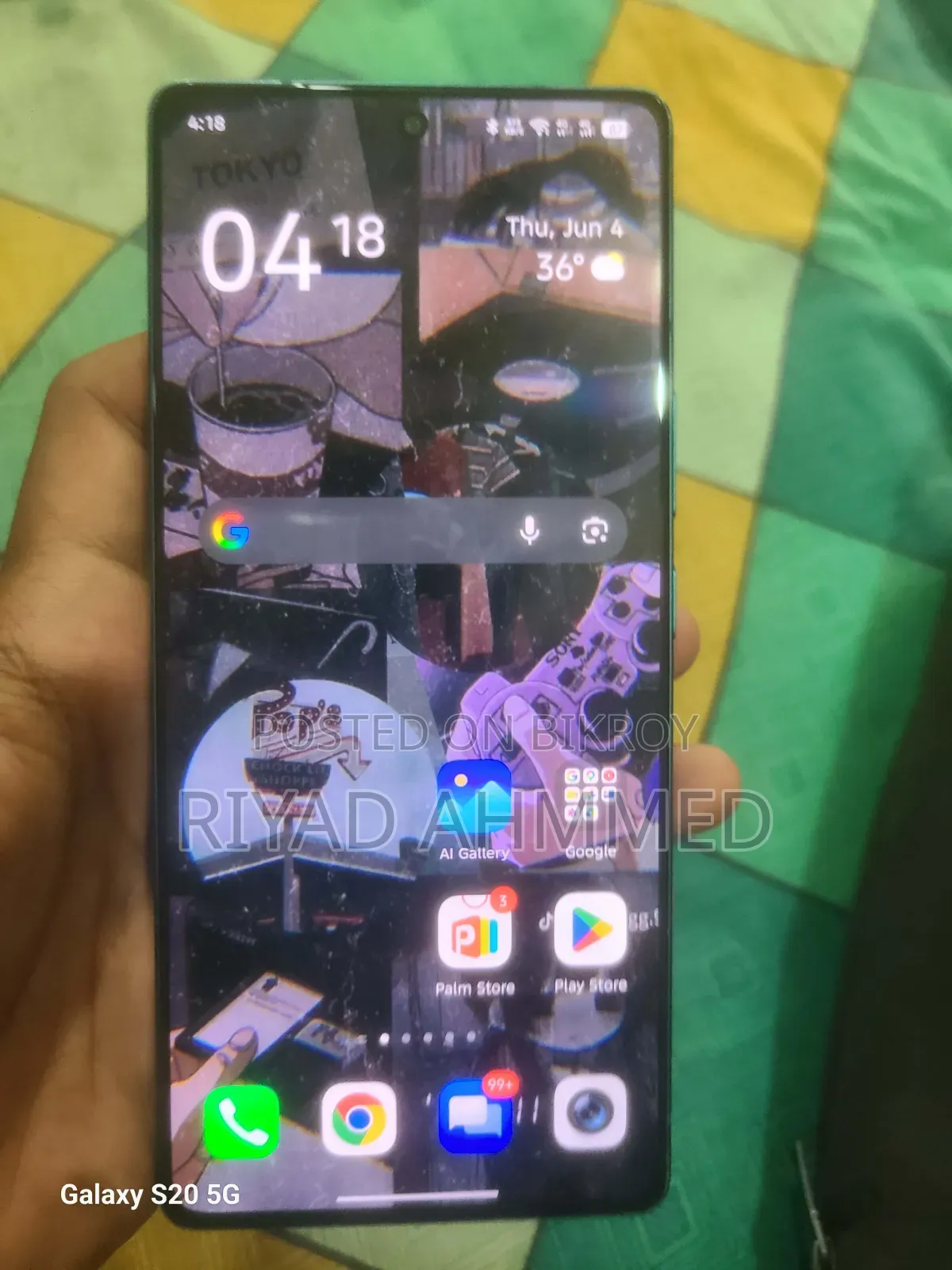 Infinix Note 50 4G 256 GB Gray