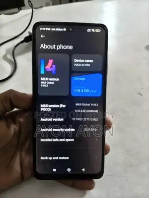 Xiaomi Poco X3 Pro 128 GB Blue