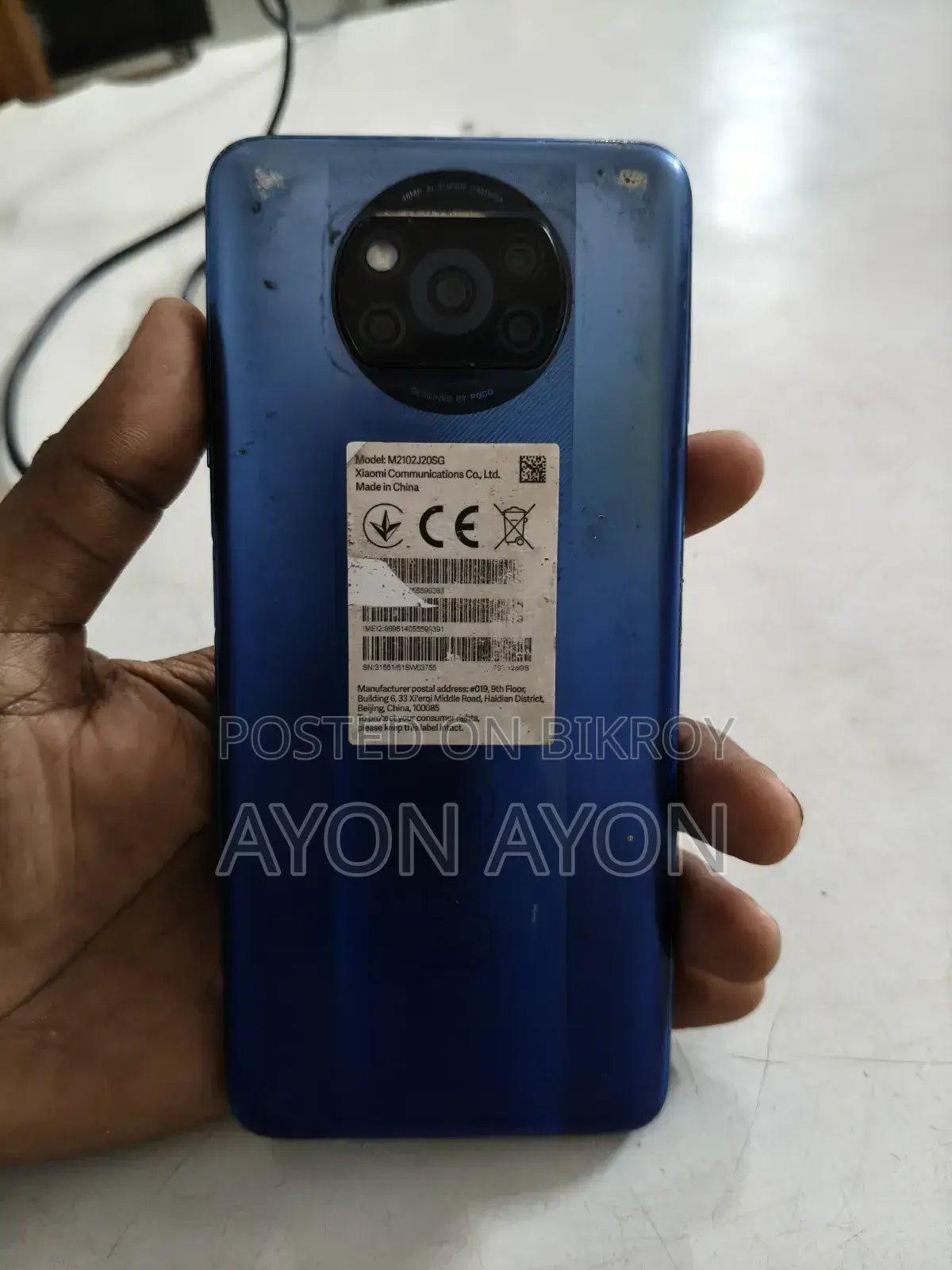 Xiaomi Poco X3 Pro 128 GB Blue