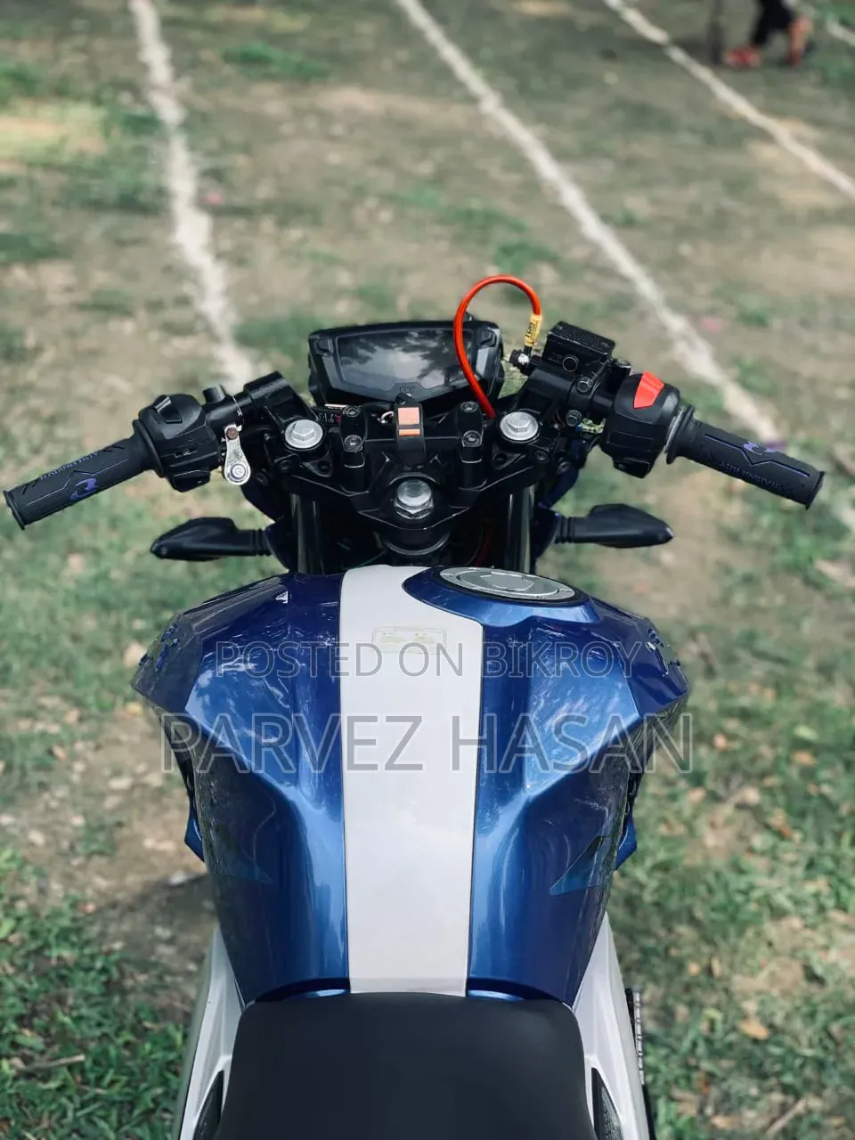 TVS Apache 160 4V 2019 Blue