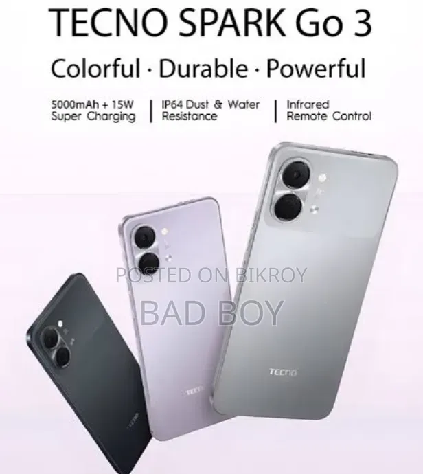 New Tecno Spark Go 64 GB