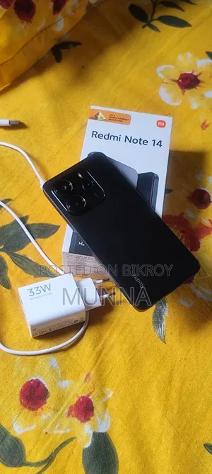 Xiaomi Redmi Note 14 4G 128 GB Black