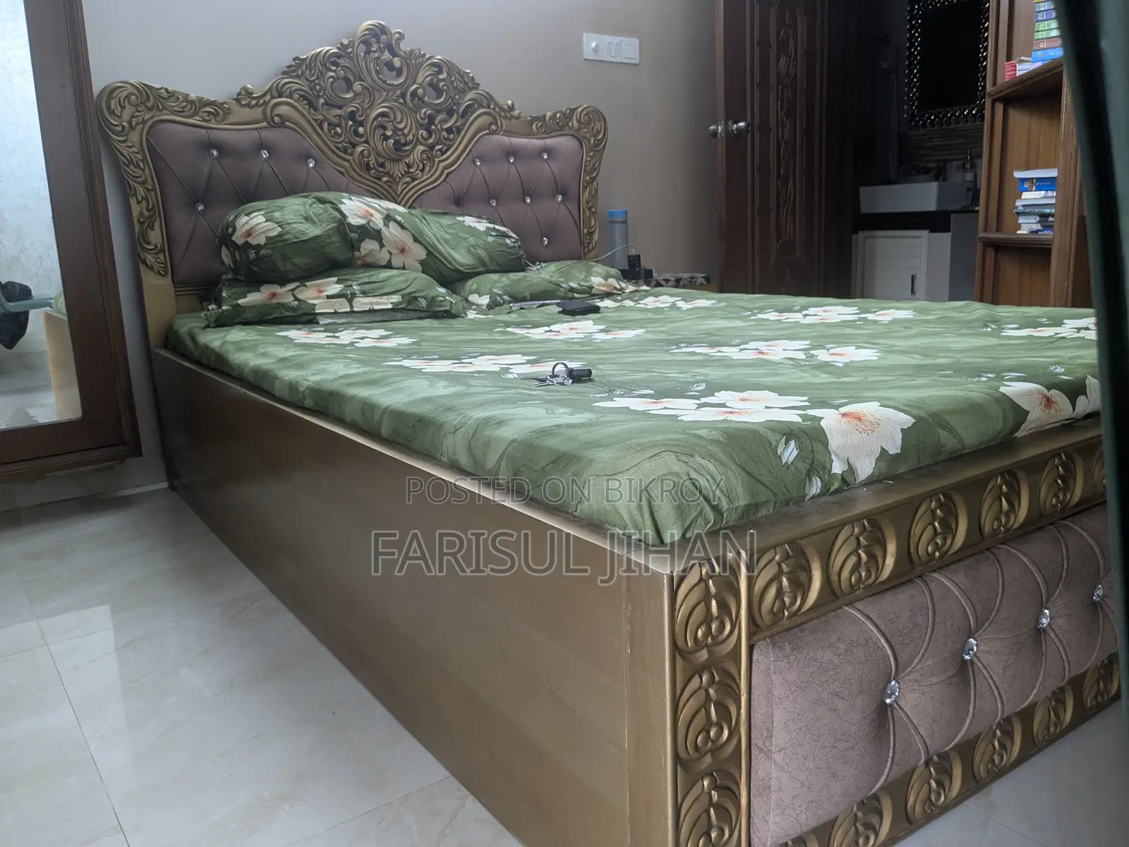 Teak Wood Master Bed