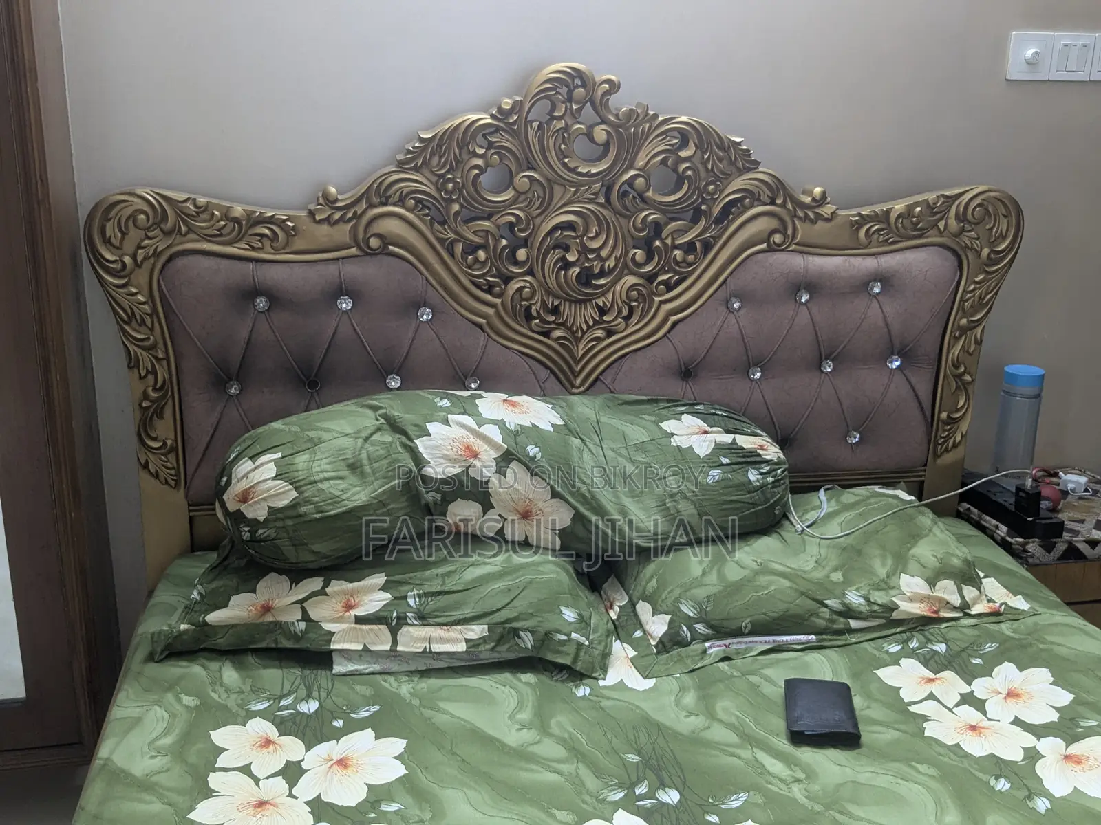 Teak Wood Master Bed