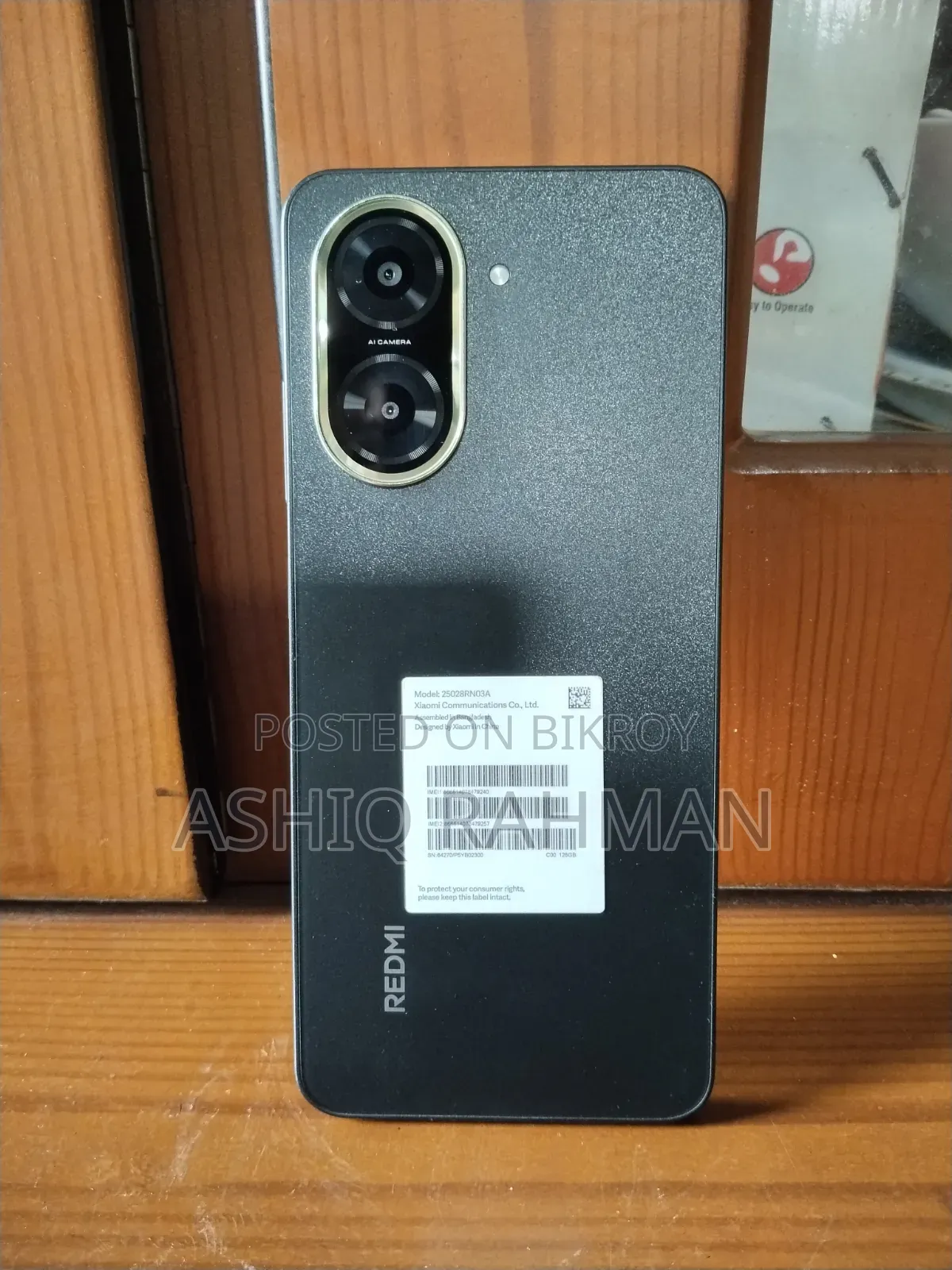 Xiaomi Redmi A5 4G 128 GB Black