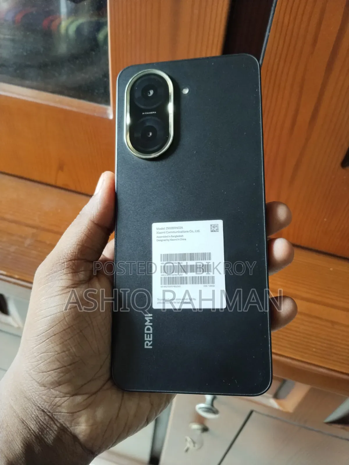 Xiaomi Redmi A5 4G 128 GB Black