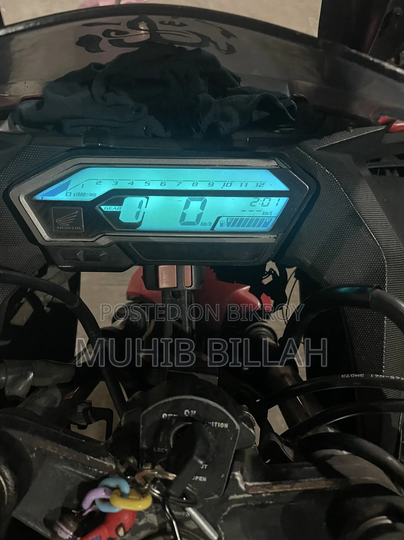 হোন্ডা সিবিআর ২০১৭ ব্ল্যাক