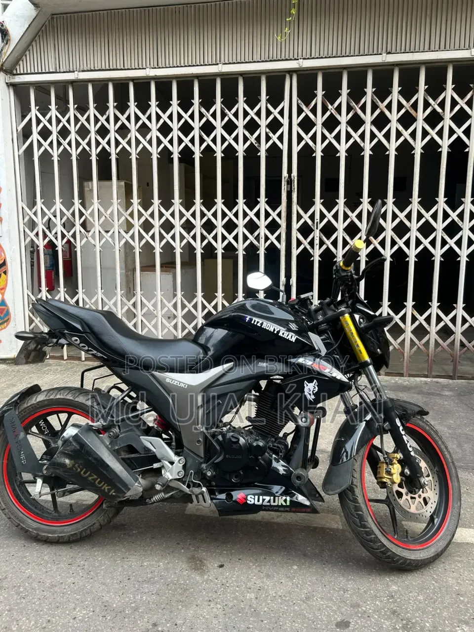 Suzuki Gixxer Monotone 2025 Black