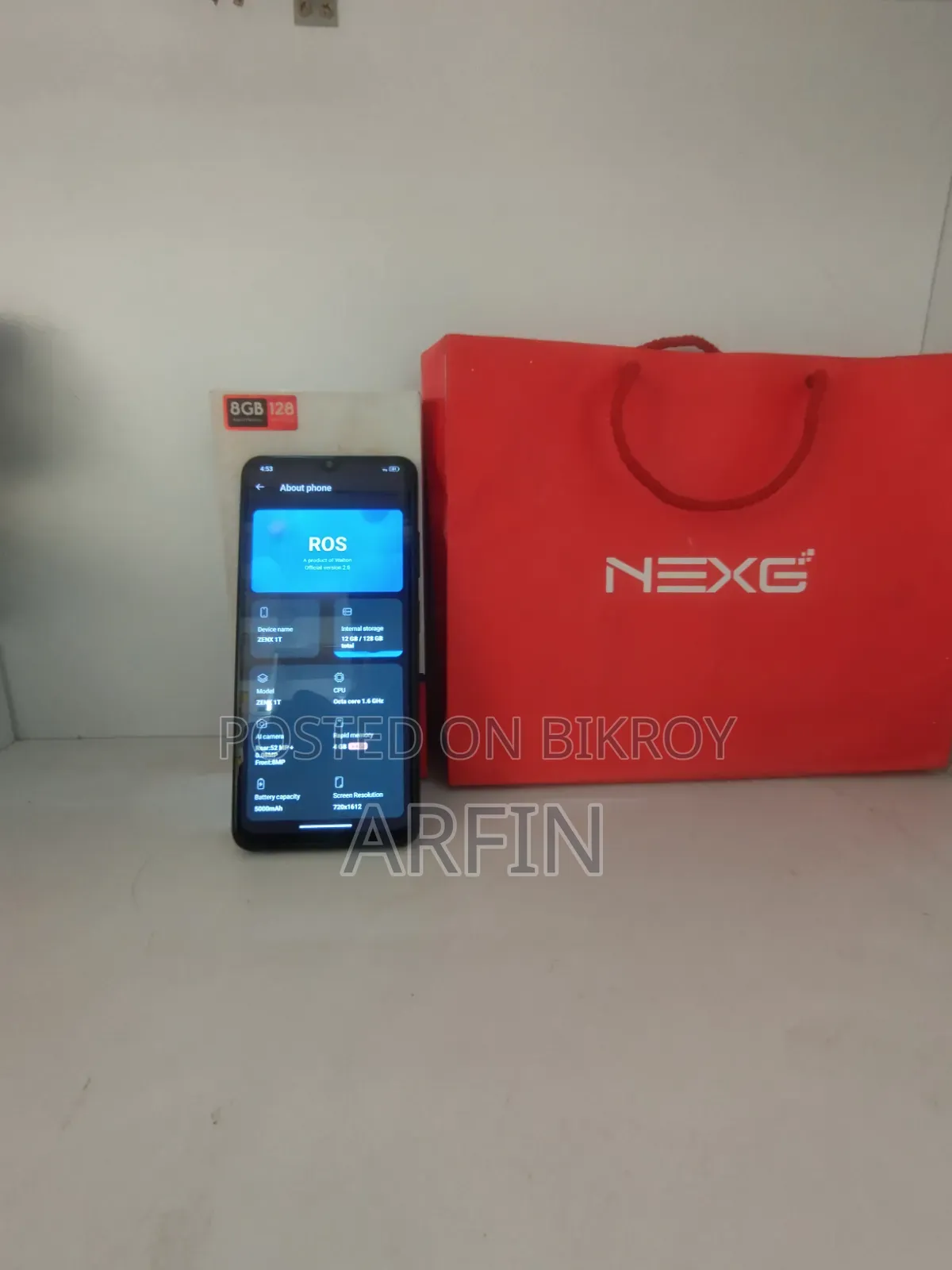 Walton ZENX 1T 128 GB Green