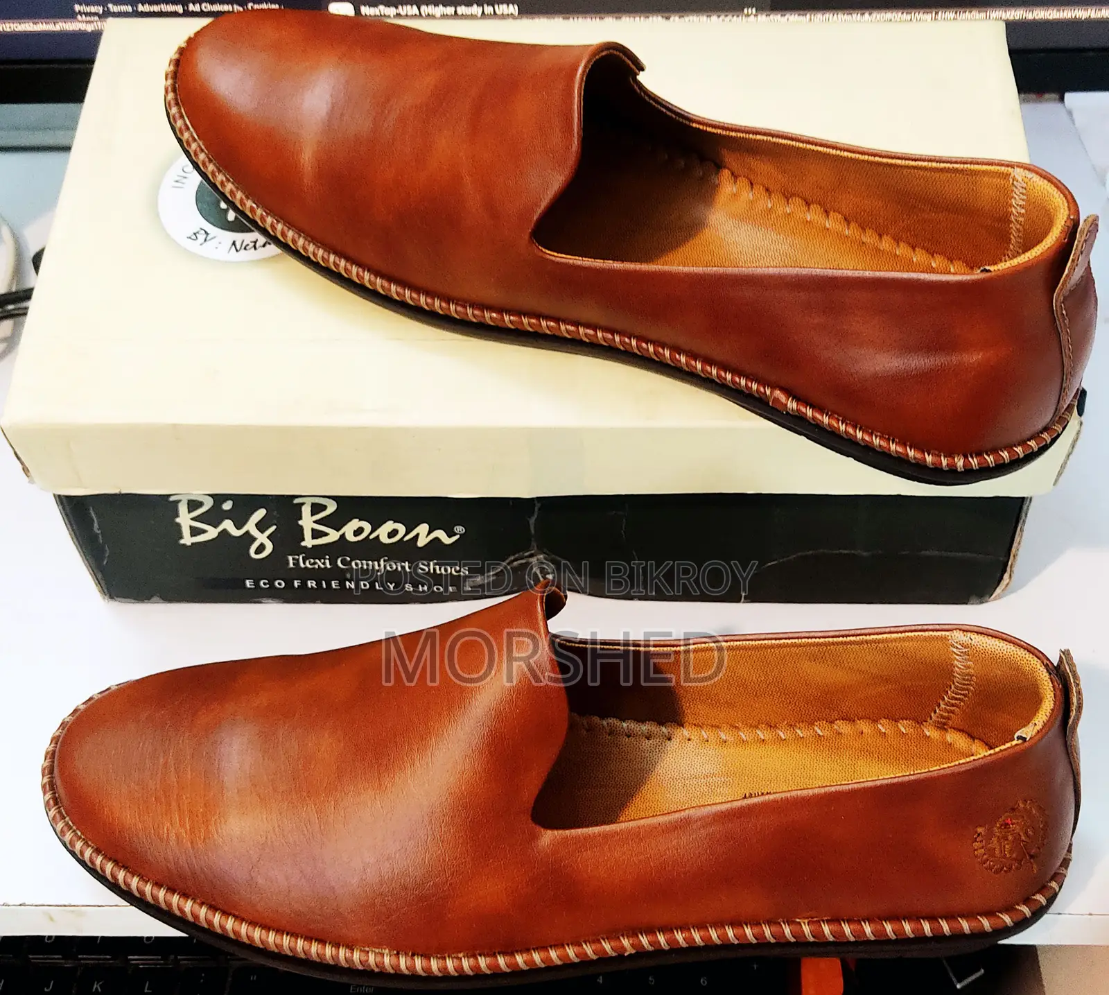 Original Big Boon Leather Shoes / Loafer (Size - 43)
