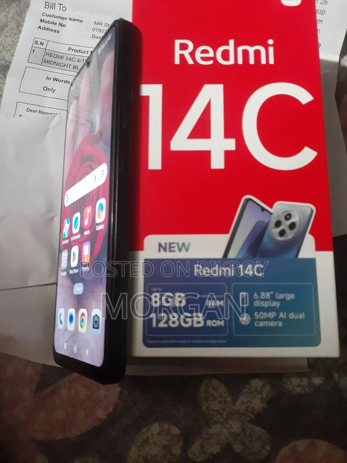 Xiaomi Redmi 14C 128 GB Black