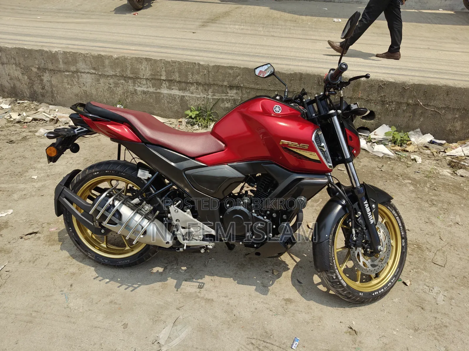 New Yamaha FZ 2025 Red