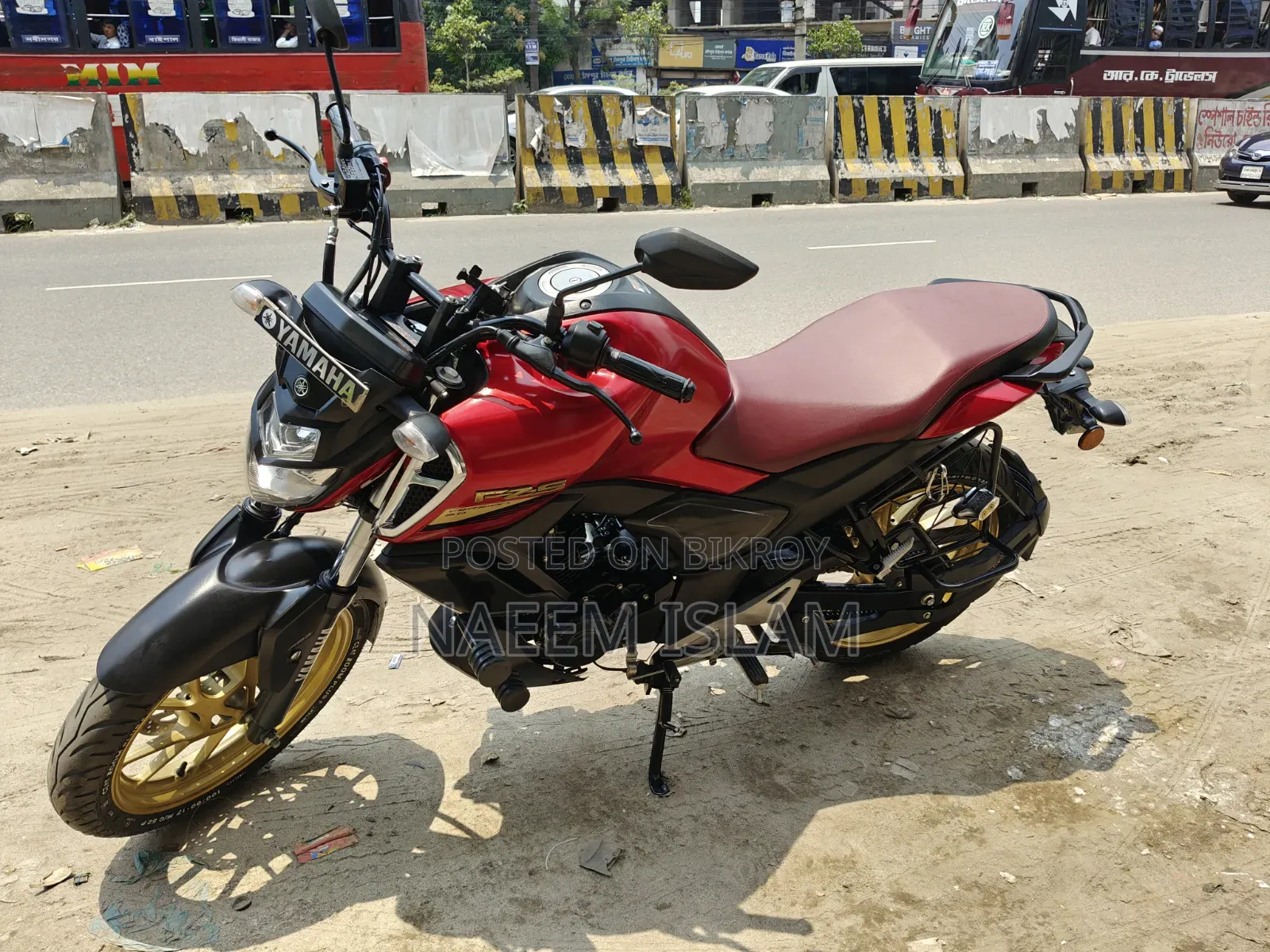 New Yamaha FZ 2025 Red