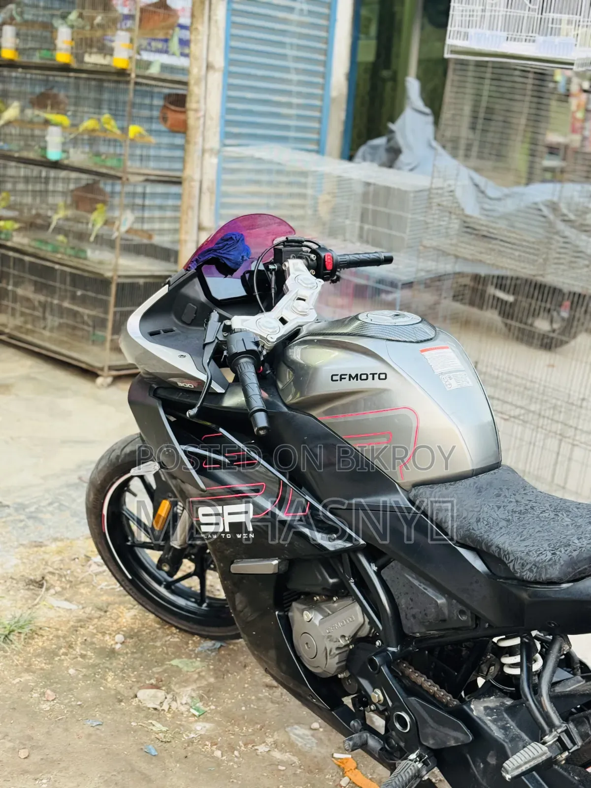 CFMoto 300SR 2026 Black