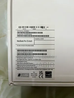 Laptop Apple MacBook Pro 2021 M1 8GB Apple M1 SSD 256GB