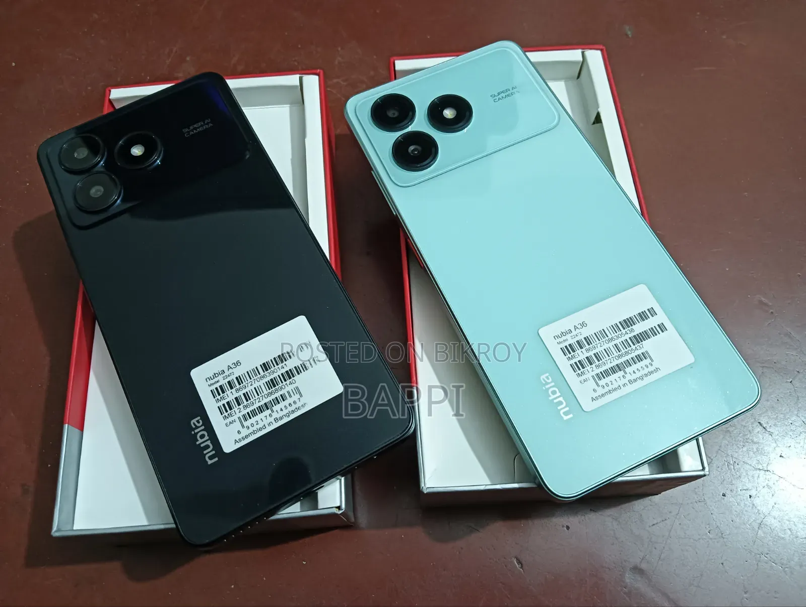 ZTE 64 GB Green