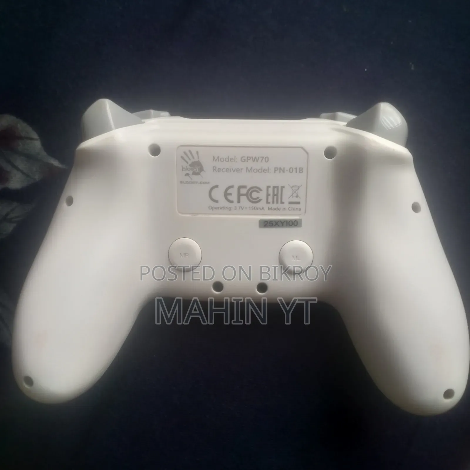 Bloody Gpw70 Gaming Controller (Only Controller)