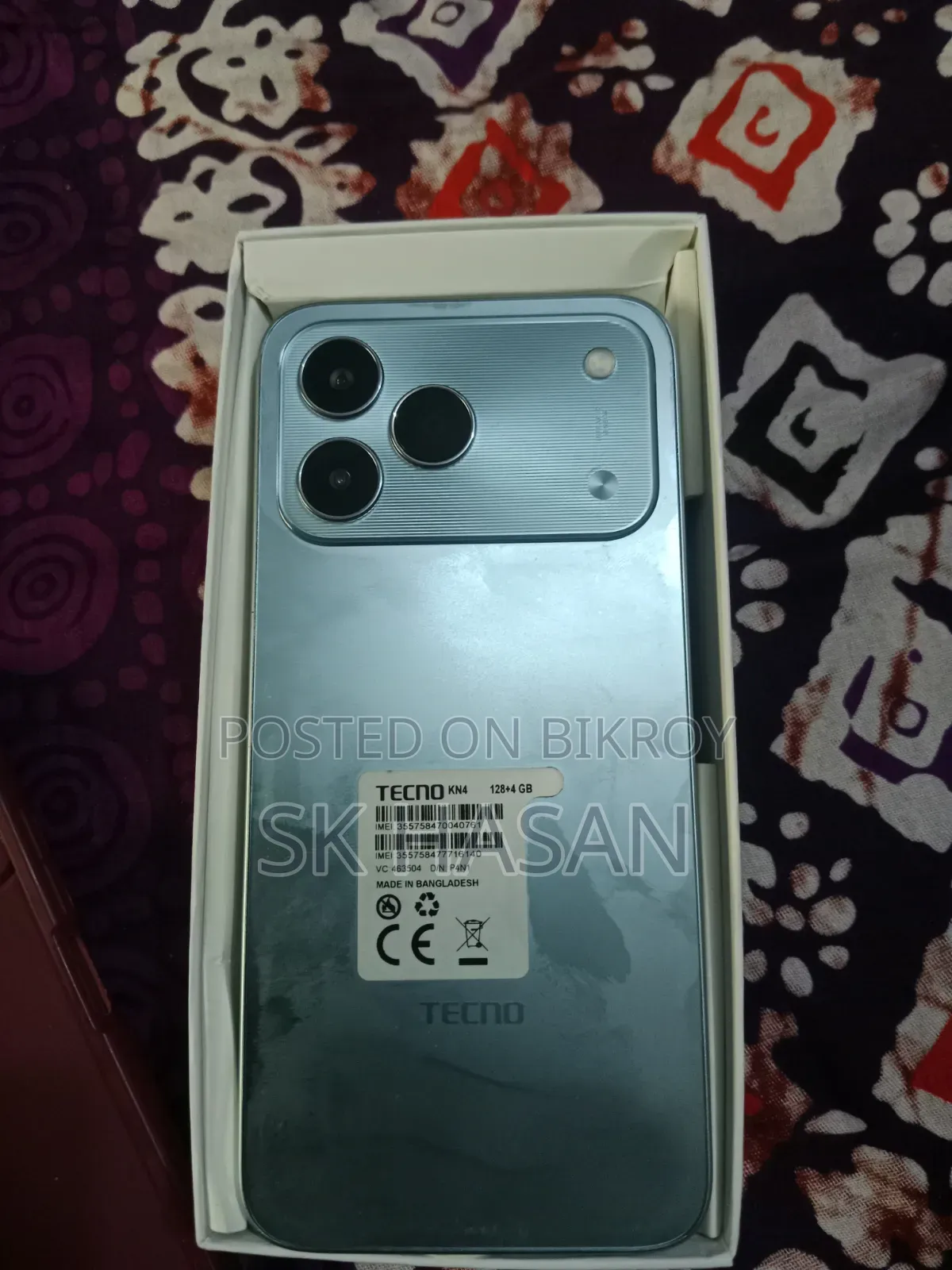 New Tecno Spark 50 128 GB Blue