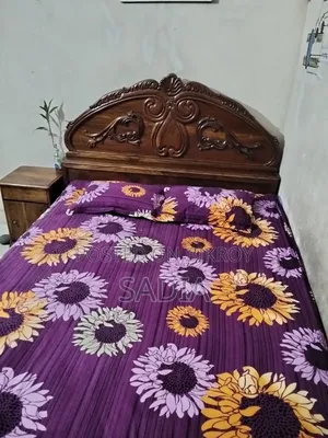 King Size Bed (Mahogany Wood)
