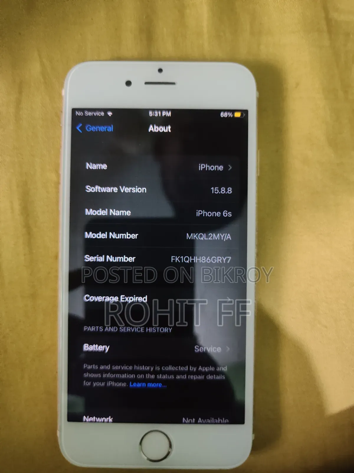 Apple iPhone 6s 16 GB Gold