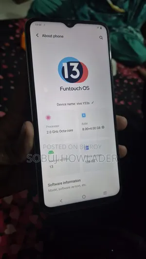 Vivo Y33s 128 GB Rose Gold