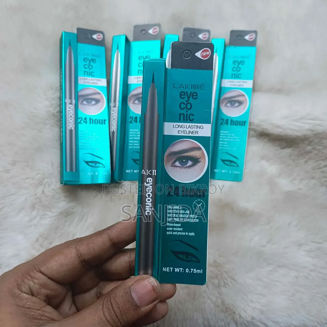 Lakme Eyeconic Liner Pen - Black 24h Waterproof