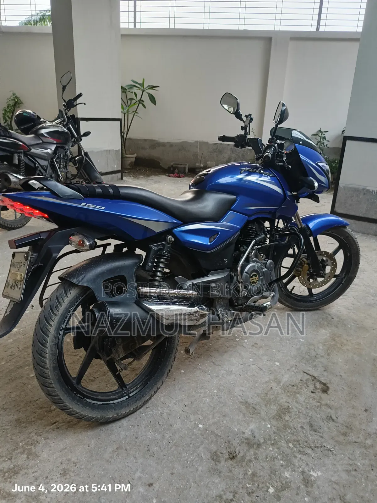 Bajaj Pulsar 150 2018 Blue