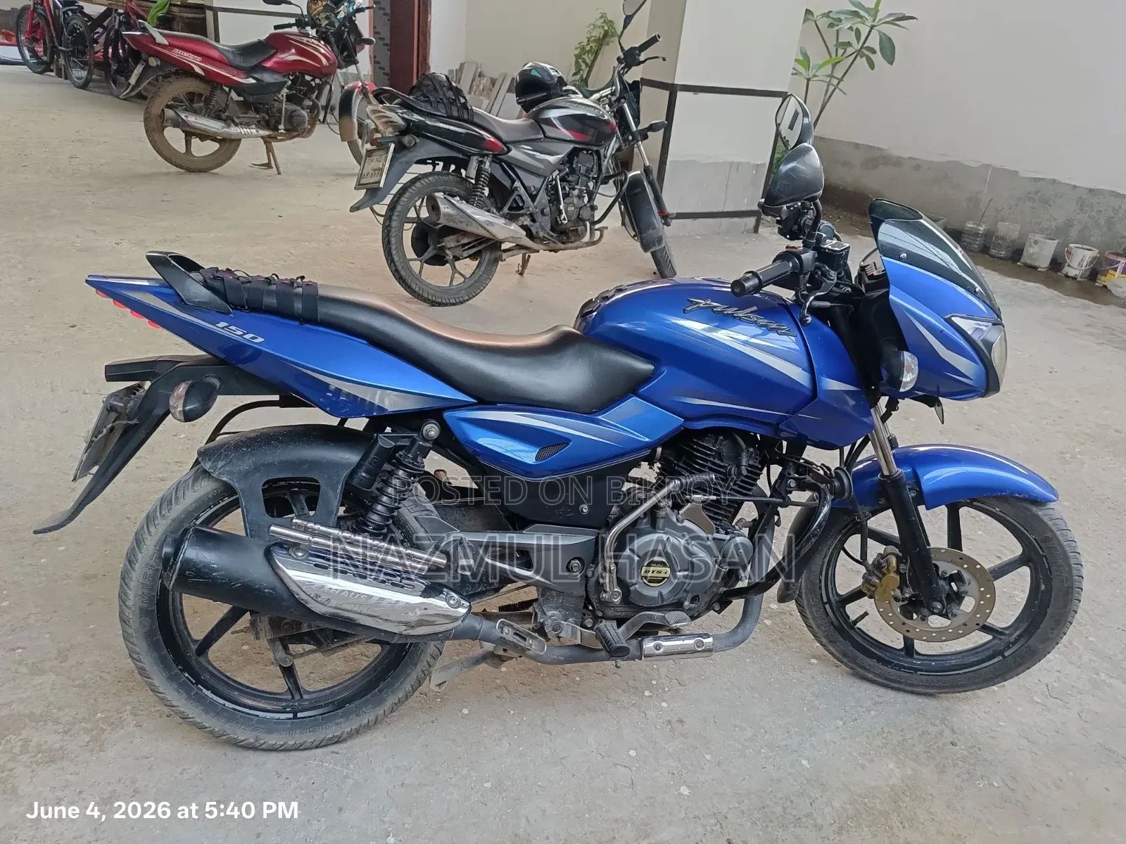 Bajaj Pulsar 150 2018 Blue