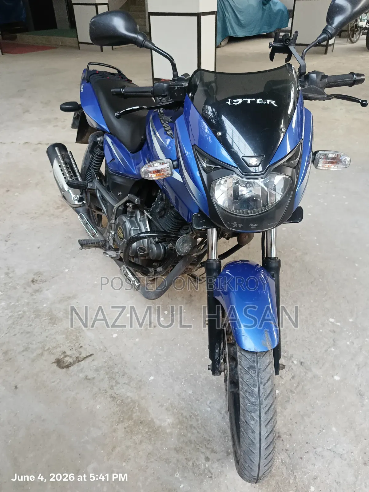 Bajaj Pulsar 150 2018 Blue