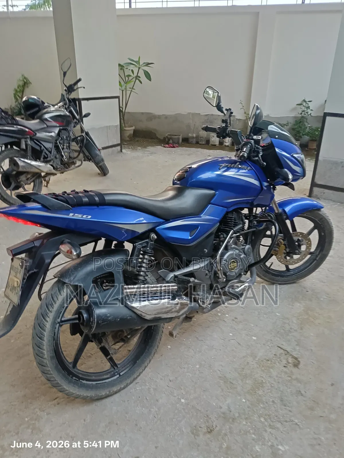 Bajaj Pulsar 150 2018 Blue