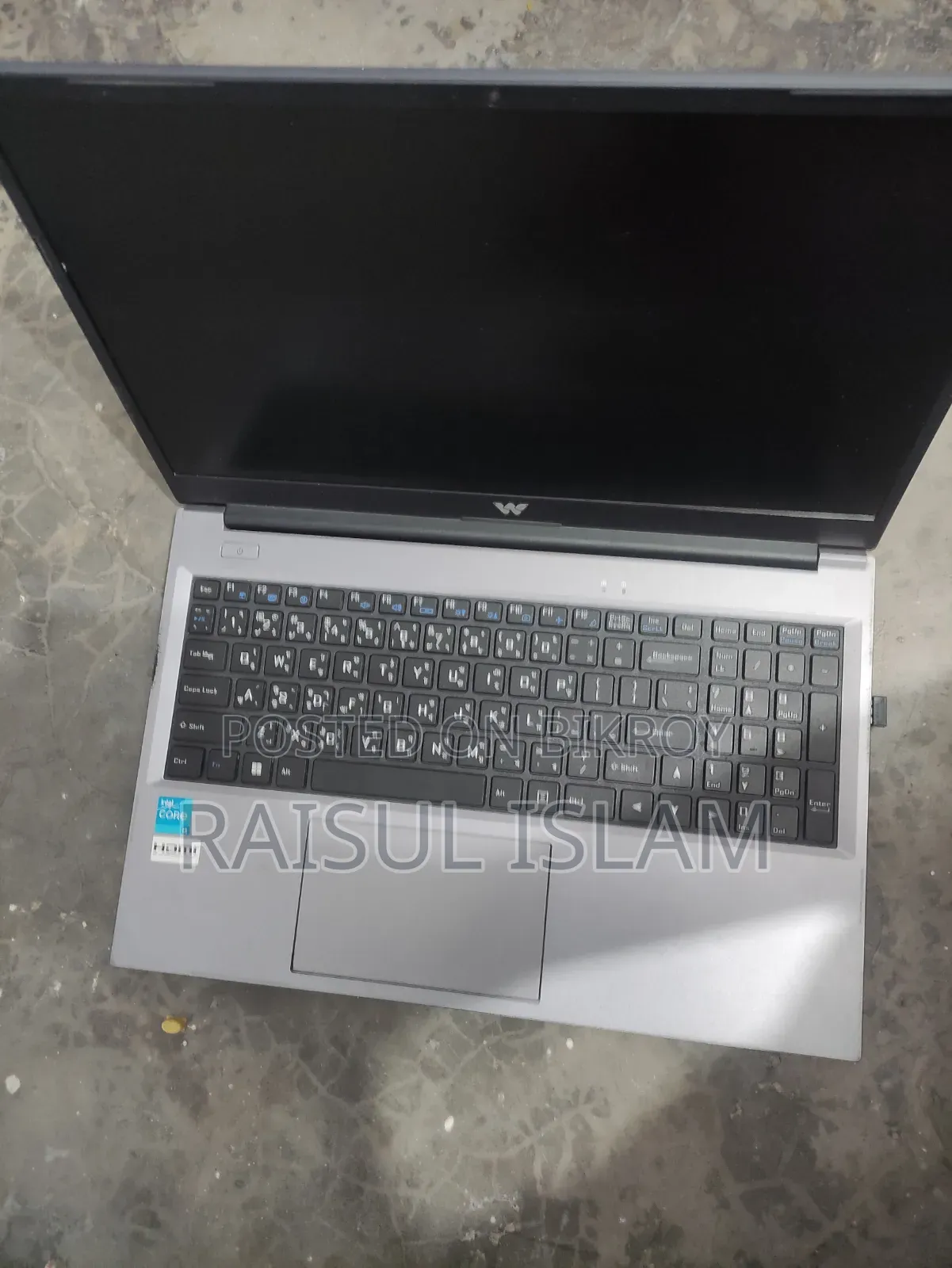 Laptop 8GB Intel Core i3 SSD 512GB