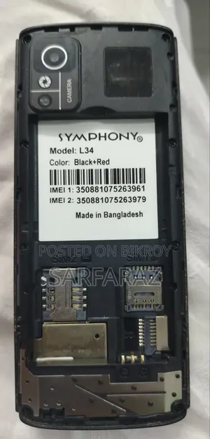 Symphony L34 Black