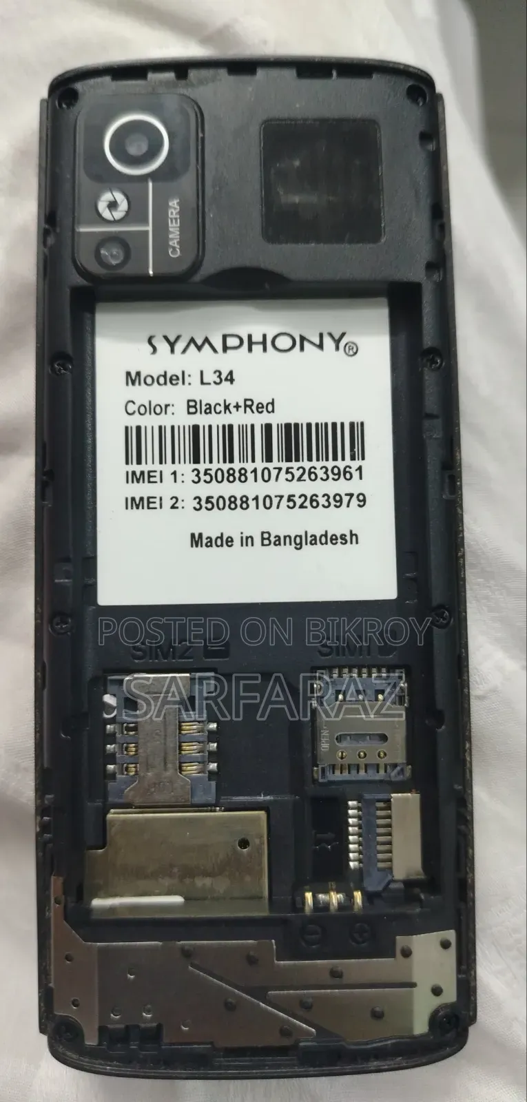 Symphony L34 Black