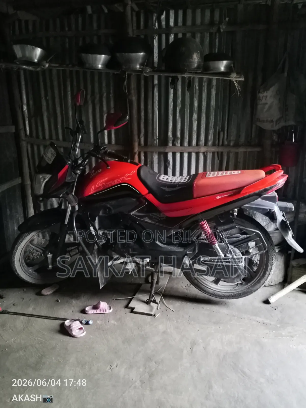 Hero Splendor iSmart Plus 2022 Orange