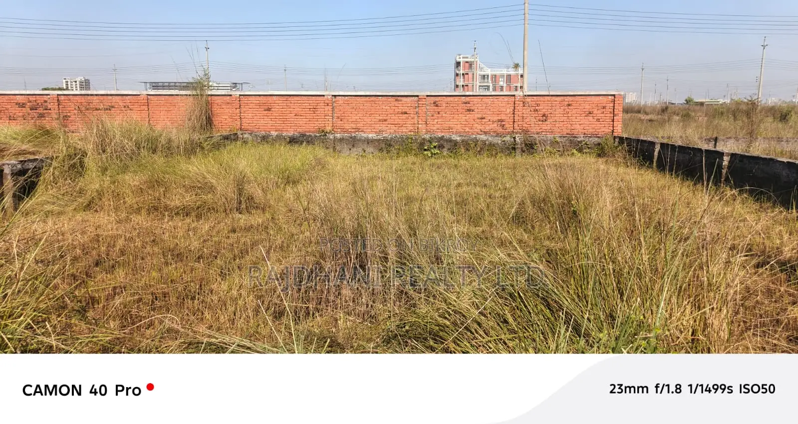 5 Katha Plot for Sale, P Block, Bashundhara Residential Area.